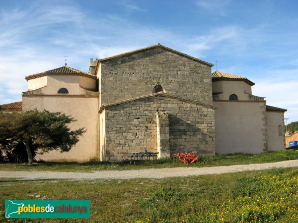 Vimbodí - Església de la Transfiguració, capçalera (Foto: Albert Esteves, 2009) Vimbodí - Església de la Transfiguració, capçalera