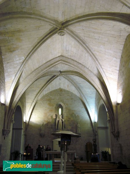 Vimbodí - Església de la Transfiguració, interior (Foto: Albert Esteves, 2009) Vimbodí - Església de la Transfiguració, interior