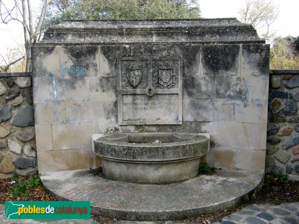 Vimbodí - Font de Sant Bernat