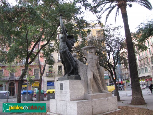 Barcelona - Monument a Francesc Layret