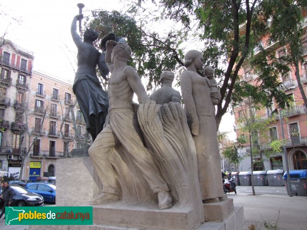 Barcelona - Monument a Francesc Layret