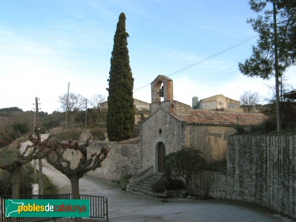 Sarral - Sant Joan Baptista, de Vallverd, església moderna