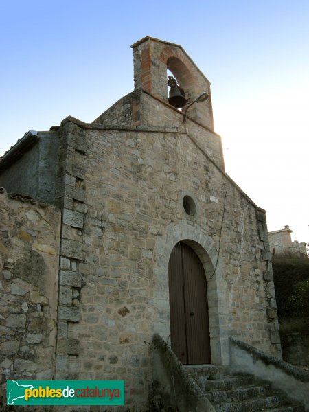 Sarral - Sant Joan Baptista, de Vallverd, església moderna