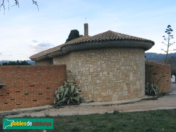 Sarral - Ermita dels Sants Metges, exterior de l'absis