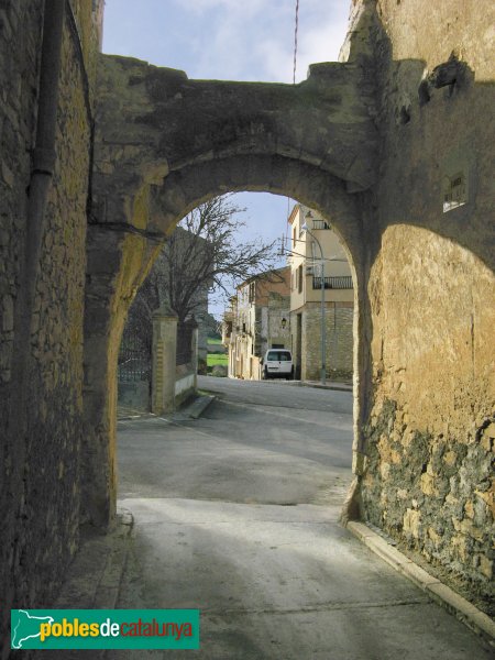 Rocafort de Queralt - Portal del Bonet (Foto: Albert Esteves, 2010) Rocafort de Queralt - Portal del Bonet