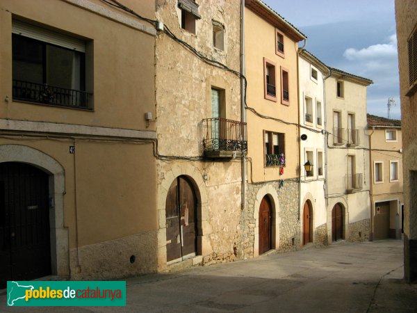 Rocafort de Queralt, un carrer