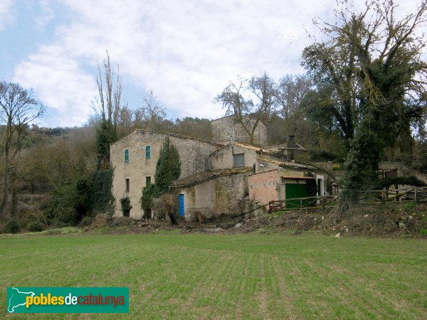 Vallfogona de Riucorb - Molí de la Cadena, molí de Baix