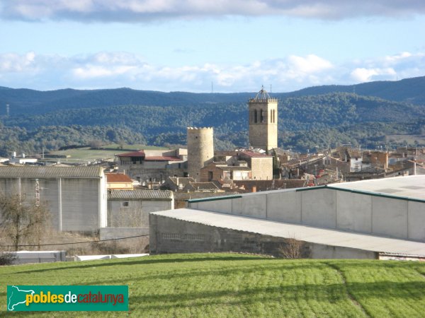 Santa Coloma de Queralt - Panoràmica (Foto: Albert Esteves, 2010) Santa Coloma de Queralt - Panoràmica