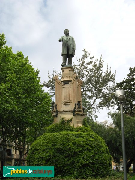 Barcelona - Monument a Clavé