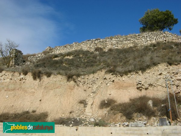 Llorac - Restes del castell d'Albió