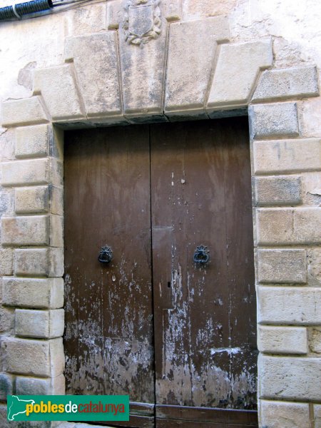 Vallclara - Portal de cal Baldric, 1610