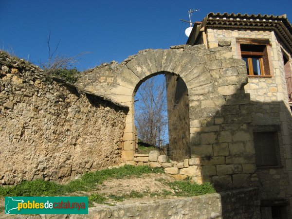 Vallclara - Porta de l'antic cementiri
