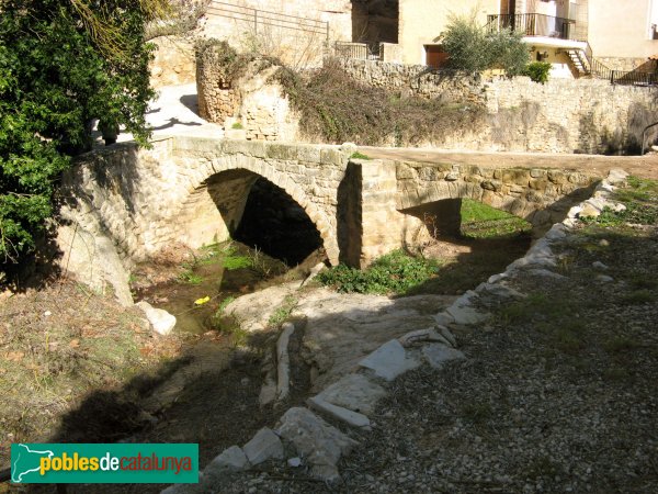 Vallclara - Pont Vell (Foto: Albert Esteves, 2010) Vallclara - Pont Vell