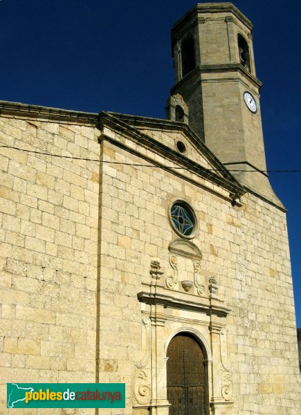 Vilanova de Prades - Església de Sant Salvador