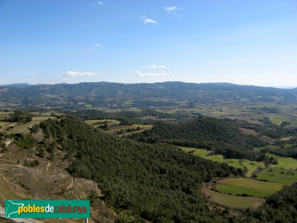 Forès - Panoràmica des del Mirador (Foto: Albert Esteves, 2010) Forès - Panoràmica des del Mirador