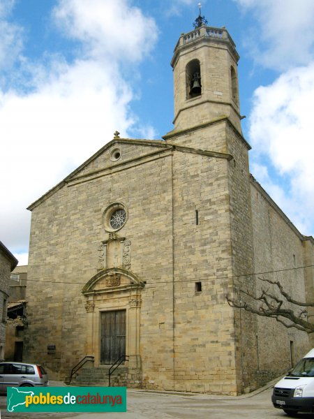Passanant - Església de Sant Jaume (Foto: Albert Esteves, 2010) Passanant - Església de Sant Jaume