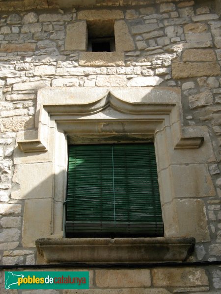 Glorieta, finestra de 1588