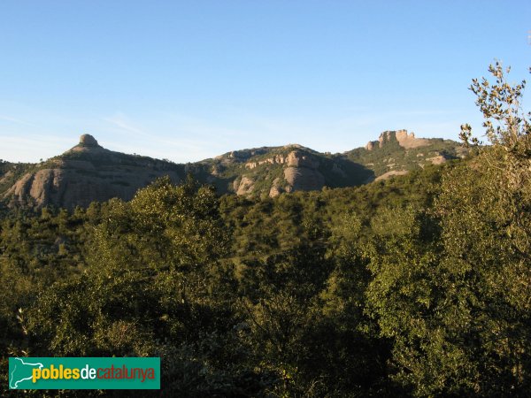Vacarisses - Panoràmica des de l'Obac Vell (Foto: Albert Esteves, 2010) Vacarisses - Panoràmica des de l'Obac Vell