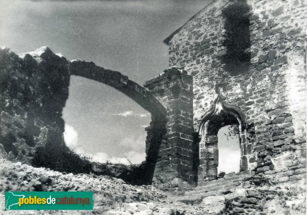 Corbera de Llobregat - Restes del castell i la capella