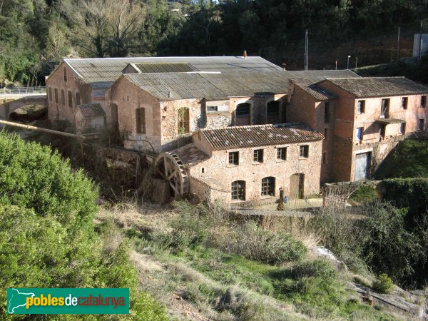 Rellinars - Molí de la Fàbrica (Foto: Albert Esteves, 2010) Rellinars - Molí de la Fàbrica