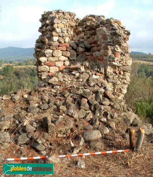 Viladecavalls - Restes del castell de Toudell