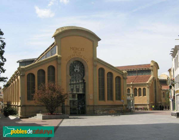 Terrassa - Mercat de la Independència (Foto: Albert Esteves, 2010) Terrassa - Mercat de la Independència