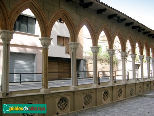 Terrassa - Fragment del claustre de Sant Pere de les Puelles