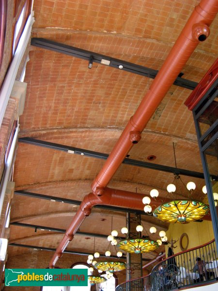 Terrassa - Societat General d'Electricitat, interior (Foto: Albert Esteves, 2010) Terrassa - Societat General d'Electricitat, interior