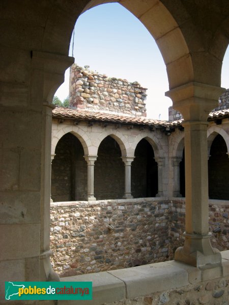 Terrassa - Castell de Vallparadís, claustre