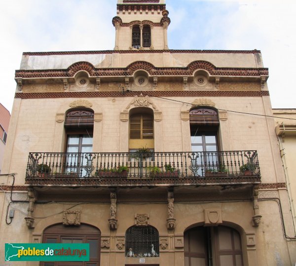 Mataró - Casa del carrer Guifré el Pelós, 20