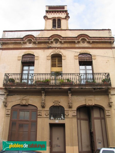 Mataró - Casa del carrer Guifré el Pelós, 20