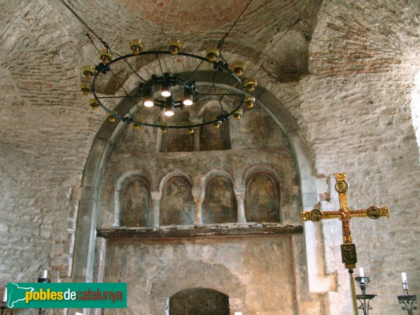 Terrassa - Església de Sant Pere, retaule preromànic (Foto: X. Caballé, 2006) Terrassa - Església de Sant Pere, retaule preromànic