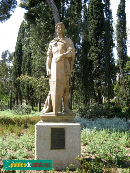 Terrassa - Escultura Sant Jordi (Foto: Albert Esteves, 2010) Terrassa - Escultura Sant Jordi
