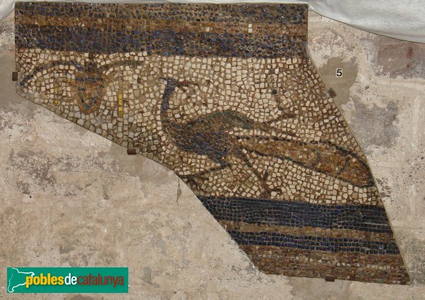 Terrassa - Església de Santa Maria, mosaic (Foto: <i>X. Caballé</i>) Terrassa - Església de Santa Maria, mosaic