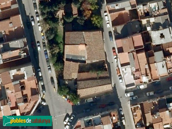 Terrassa - Ca n'Anglada, vista aèria (Foto: Google Maps, 2010) Terrassa - Ca n'Anglada, vista aèria