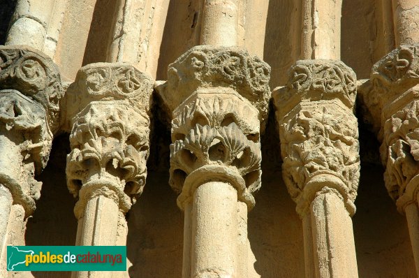 Monestir de Sant Cugat del Vallès - Portada de l'església