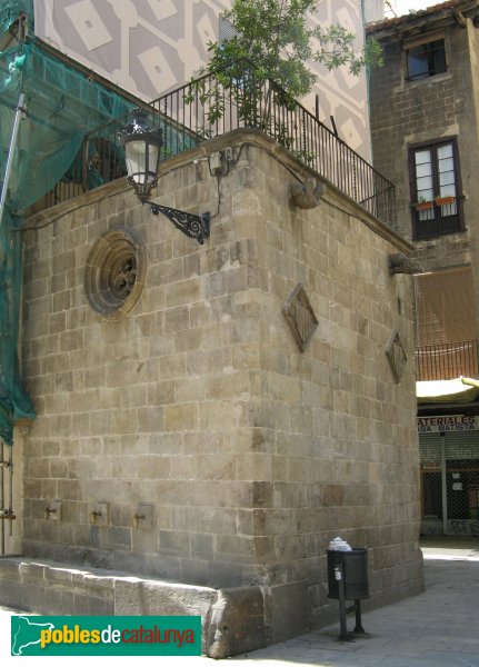 Barcelona - Font de Santa Maria