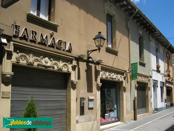 Sant Cugat del Vallès - Cases del carrer Santa Maria