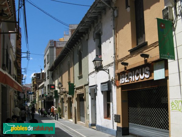 Sant Cugat del Vallès - Cases del carrer Santa Maria