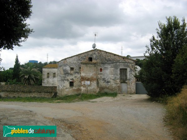 Barberà del Vallès - Molí d'en Santo, abans de la restauració