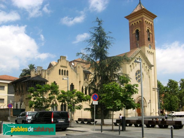 Cerdanyola - Església de Sant Martí i rectoria