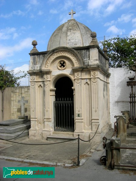 Cerdanyola - Panteó dels Fatjó del Molí