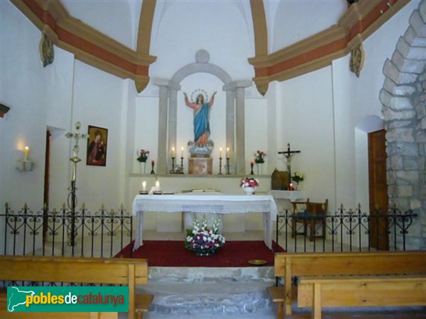 Glorieta - Església de Santa Maria, interior