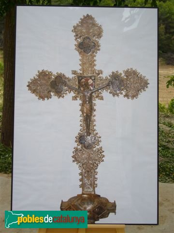 Glorieta - Església de Santa Maria, foto de la creu de Glorieta