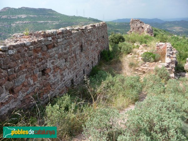 Sant Llorenç Savall - Castell de Pera (restes)