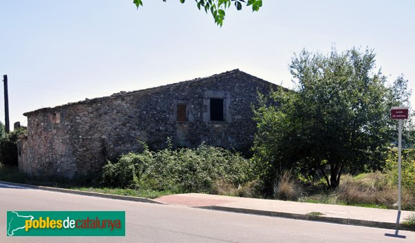 Masia del forn del Vidre, façana