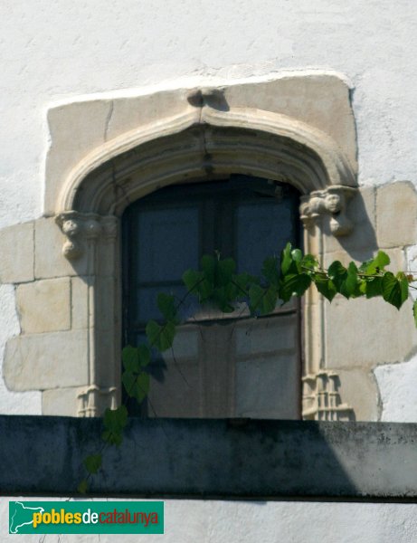 Polinyà - Can Querol, finestral gòtic
