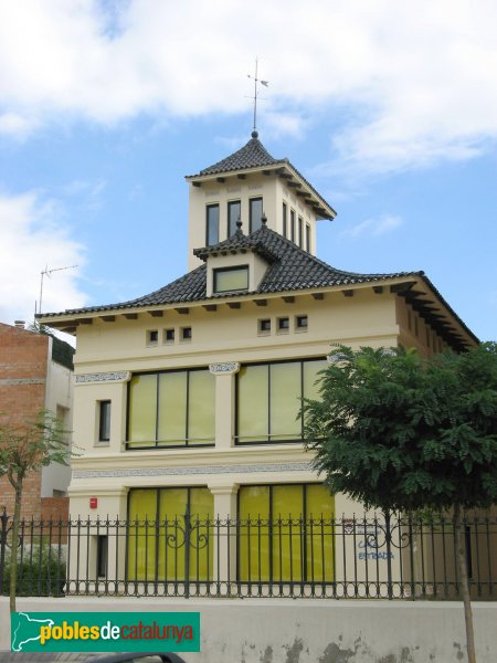 Sant Andreu de la Barca - Can Ros Estrada, façana posterior