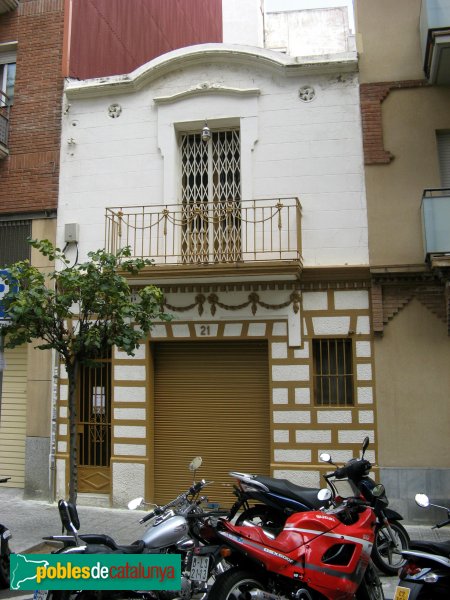 Barcelona - Carrer del Comte Güell, 21