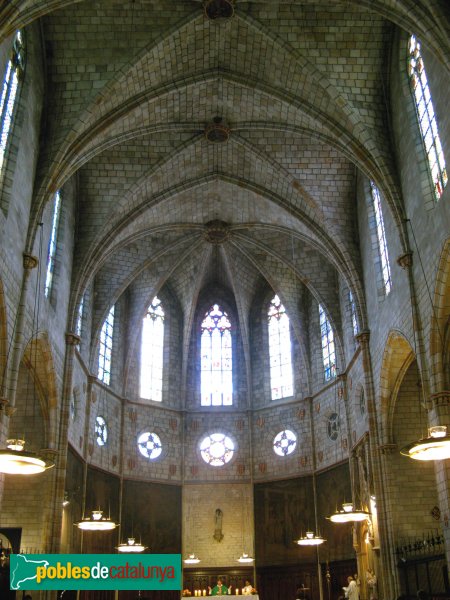 Barcelona - Monestir de Pedralbes, església (Foto: Albert Esteves, 2010) Barcelona - Monestir de Pedralbes, església